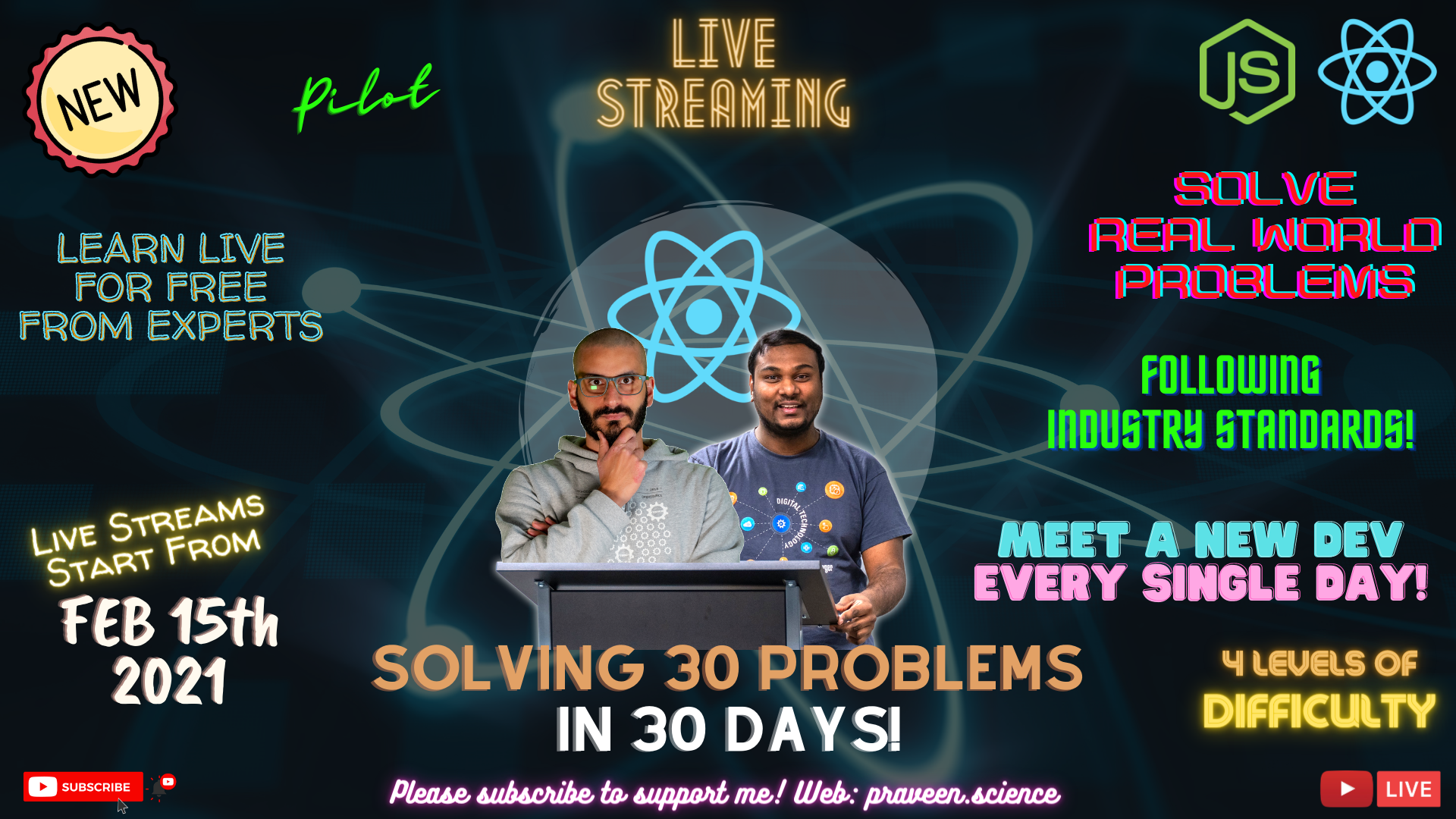 Pilot: Solving 30 Problems in 30 Days