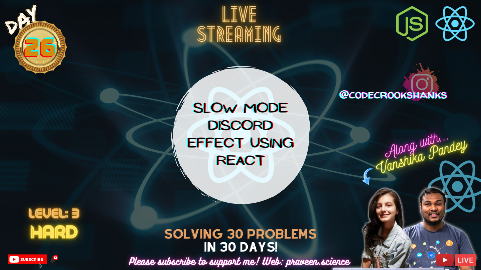Slow Mode Discord Effect Using React